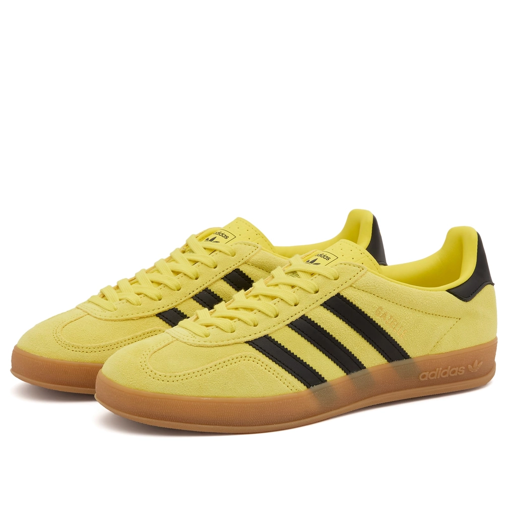 Adidas Originals Gazelle Indoor Shock Yellow/Black/Gold Metallic